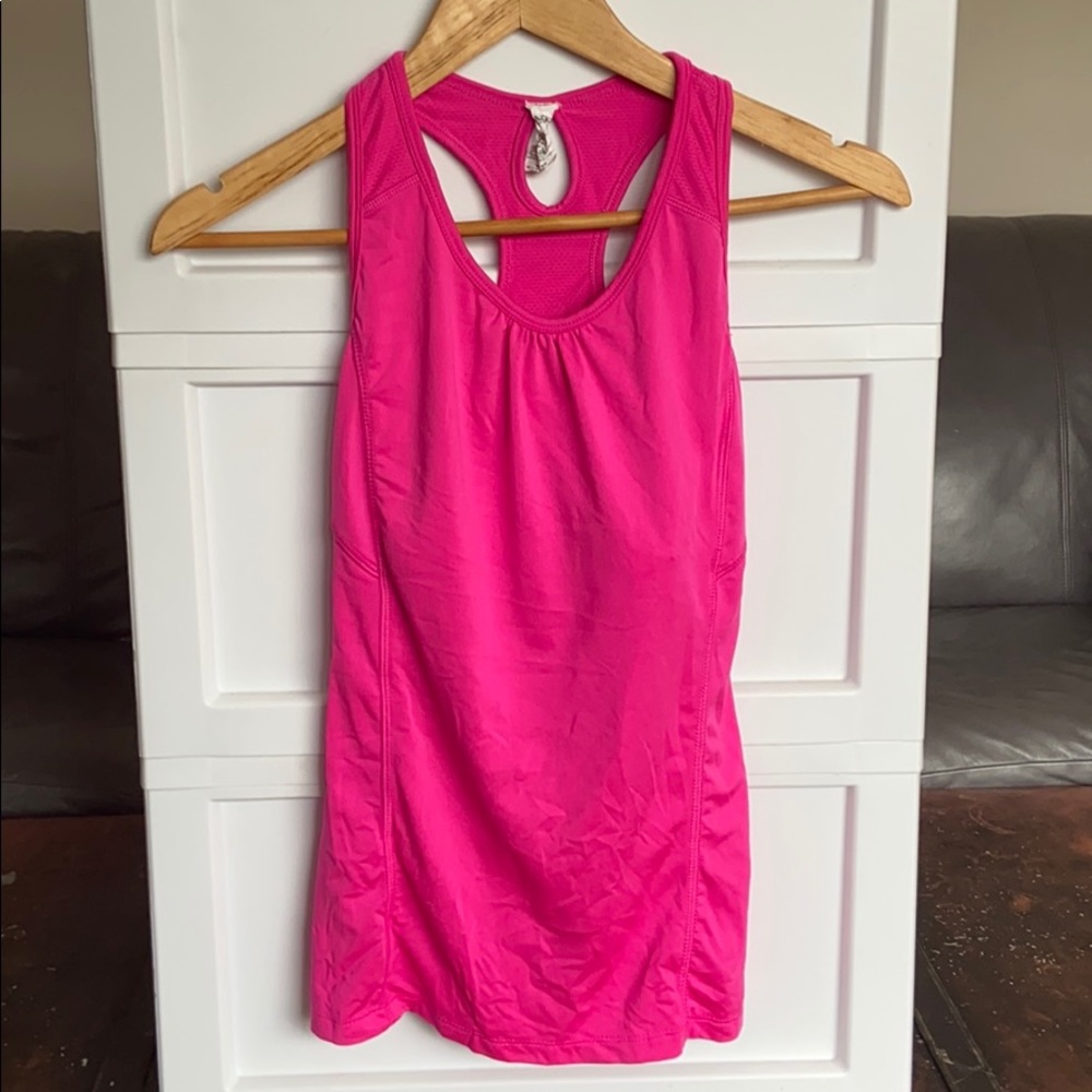 🌵3/$20• Bright Pink Neon Athletic Tank Top sport